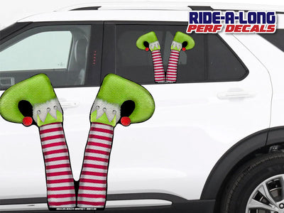Elf Legs  *RIDE A LONG* Perforated Decal