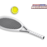 Tennis Racquet WiperTag with Ball