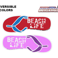 Beach Life Sandals WiperTags