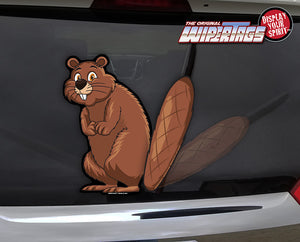 *NEW!* Beaver Waving Tail WiperTags