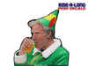 *NEW* Drinking Buddy *RIDE A LONG* Perforated Decal
