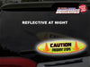 *NEW* Caution. Frequent Stops REFLECTIVE WiperTags