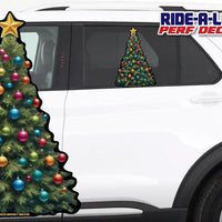 *NEW* Christmas Tree *RIDE A LONG* Perforated Decal