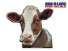 *NEW* Moo Cow *RIDE A LONG* Perforated Decal