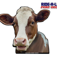 *NEW* Moo Cow *RIDE A LONG* Perforated Decal