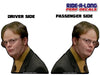 *NEW* Dwight The Office *RIDE A LONG* Perforated Decal