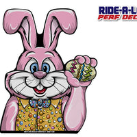 Easter Bunny *RIDE A LONG* Perforated Decal