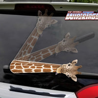 Giraffe with Tongue Out WiperTags