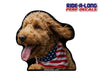 *NEW* American Doodle USA *RIDE A LONG* Perforated Decal