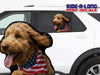 *NEW* American Doodle USA *RIDE A LONG* Perforated Decal
