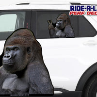 *NEW* Gorilla Peace *RIDE A LONG* Perforated Decal