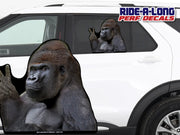 *NEW* Gorilla Peace *RIDE A LONG* Perforated Decal