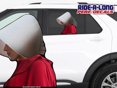 *NEW* Handmaid *RIDE A LONG* Perforated Decal