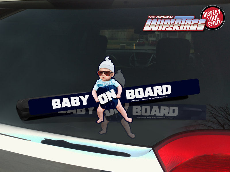 Hungover Baby on Board WiperTags