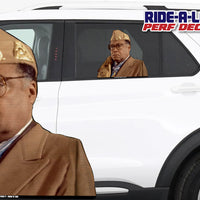 *NEW* King Jaffe *RIDE A LONG* Perforated Decal