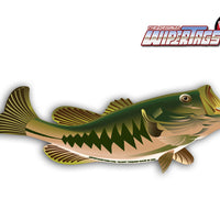 Flopping Largemouth Bass WiperTag