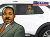 *NEW* MLK Jr *RIDE A LONG* Perforated Decal