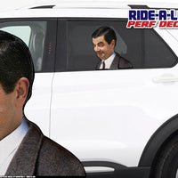 *NEW* Mr Bean *RIDE A LONG* Perforated Decal