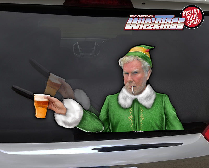 Drinking Buddy Elf WiperTag