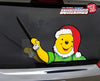 *NEW* Santa Pooh WiperTags