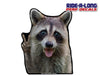 *NEW* Raccoon Peace *RIDE A LONG* Perforated Decal