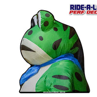 Resist Frog *RIDE A LONG* Perforated Decal