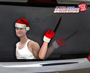 NEW! Santa Gump Waving WiperTags