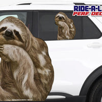*NEW* Sloth *RIDE A LONG* Perforated Decal