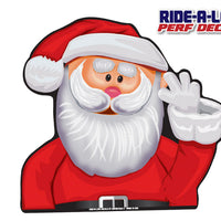 *NEW* St Nick Santa *RIDE A LONG* Perforated Decal