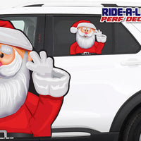 *NEW* St Nick Santa *RIDE A LONG* Perforated Decal