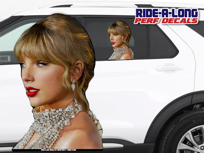 *NEW* T Swift *RIDE A LONG* Perforated Decal
