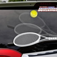 Tennis Racquet WiperTag with Ball