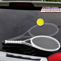 Tennis Racquet WiperTag with Ball