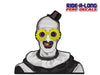 *NEW* Terrifying Clown with Glasses *RIDE A LONG* Perforated Decal