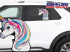 *NEW* Unicorn *RIDE A LONG* Perforated Decal