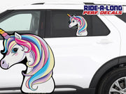 *NEW* Unicorn *RIDE A LONG* Perforated Decal