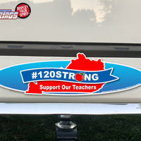 Kentucky #120STRONG Teachers WiperTags