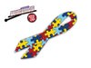 Autism Awareness Ribbon WiperTag