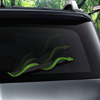 Snake on a Wiper WiperTags - Green
