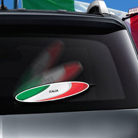 Italy Oval Flag WiperTag