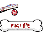 Pug Life Bone WiperTag