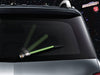 Green WiperTags light saber wiper blade cover for vehicle