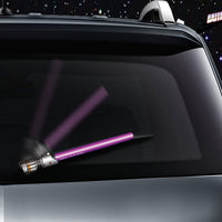 Purple WiperTags light saber wiper blade cover for vehicle