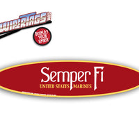 Semper Fi Marines WiperTag
