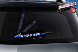 Thin Blue Line WiperTags (non reflective)