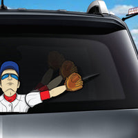 Baseball Player WiperTag with Decal