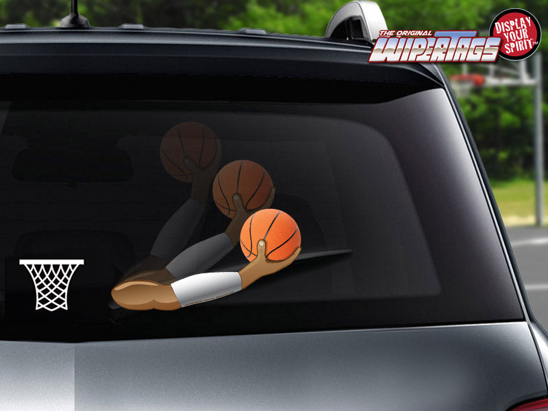 Slam Basketball Arm WiperTag with Net Decal