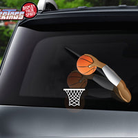 Slam Basketball Arm WiperTag with Net Decal