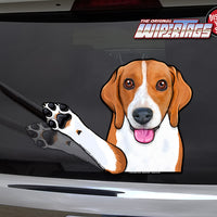 Benny the Beagle Waving Dog WiperTags