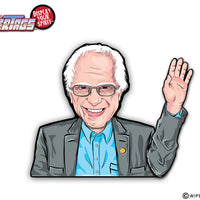 Bernie Waving Hand WiperTag